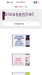 Mobile Screenshot of biossentiel.com